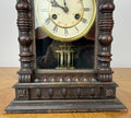 Clock Vintage Junghans Wooden Mantel Clock Glass Door Table Clock LOT 60556