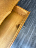 Chest of Drawers Vintage French Louis XVI Oak 3 Drawers Bedroom Cabinet LOT 372713