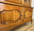 Bookcase Vintage French Louis XIV Style Oak Display Cabinet Sideboard LOT 493410