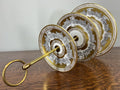 Cake Stand Vintage Style German Bavaria Porcelain Brass Three Tier LOT 47542