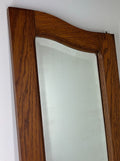 Mirror Antique French Style Oak Wall Mirror Decorative Frame LOT 31173