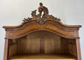 Bookcase Antique French Style Display Oak Carved Cabinet Sideboard LOT 47913