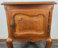 Pair of Bedside Tables Vintage French Louis Oak  Nightstands Cabinets LOT 44415