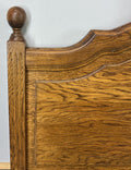 Footboard Vintage French Style Carved Double Bed Footboard LOT 47803