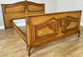Bed Vintage French Louis XVI Style Double Frame Carved Headboard LOT 63911