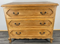 Chest of Drawers Vintage French Louis Oak 3 Drawers Carved Cabinet LOT 44642