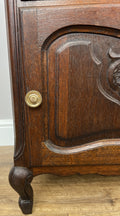 Bedside Table Vintage French Louis XVI Oak Cabinet Cupboard Nightstand LOT 62336