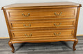 Chest of Drawers Vintage French Louis XVI 3 Drawers Carved Cabinet LOT 44571