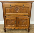 Cabinet Vintage French Louis XIV Style Oak Sideboard Carved Cupboard LOT 62491