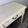Bedside Table Vintage French Shabby Chic Painted Drawer Carved Cabinet LOT 4042