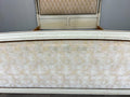 Bed King Size Vintage French Shabby Chic  Bed Frame Carved Headboard LOT 45843