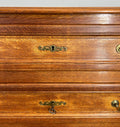 Chest of Drawers Vintage French Louis XVI Style Oak 3 Drawers Cabinet LOT 37706
