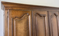 Wardrobe Vintage French Style Oak Four Door Carved Armoire LOT 49782
