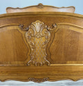 Bed Vintage French Louis Double Bed Frame Headboard with Bedside Tables LOT 47343