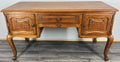 Cabinet Vintage French Louis XVI Style Carved Desk Oak Sideboard LOT 45130