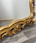 Vintage French Style Carved Wall Mirror Ornate Wall Frame LOT 45323