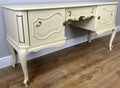 Sideboard Vintage French Shabby Chic Louis Style Carved Storage Cabinet LOT 48352