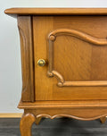 Bedside Table Vintage French Louis XVI Style Cabinet Carved Cupboard LOT 21816