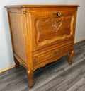 Cabinet Vintage French Louis XIV Style Bureau Sideboard Carved Cupboard LOT 35452