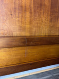 Bed Antique French Style Oak Double Bed Frame Carved Headboard LOT 276213