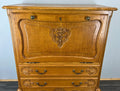 Cabinet Vintage French Louis XIV Style Bureau Sideboard Carved Cupboard LOT 35514