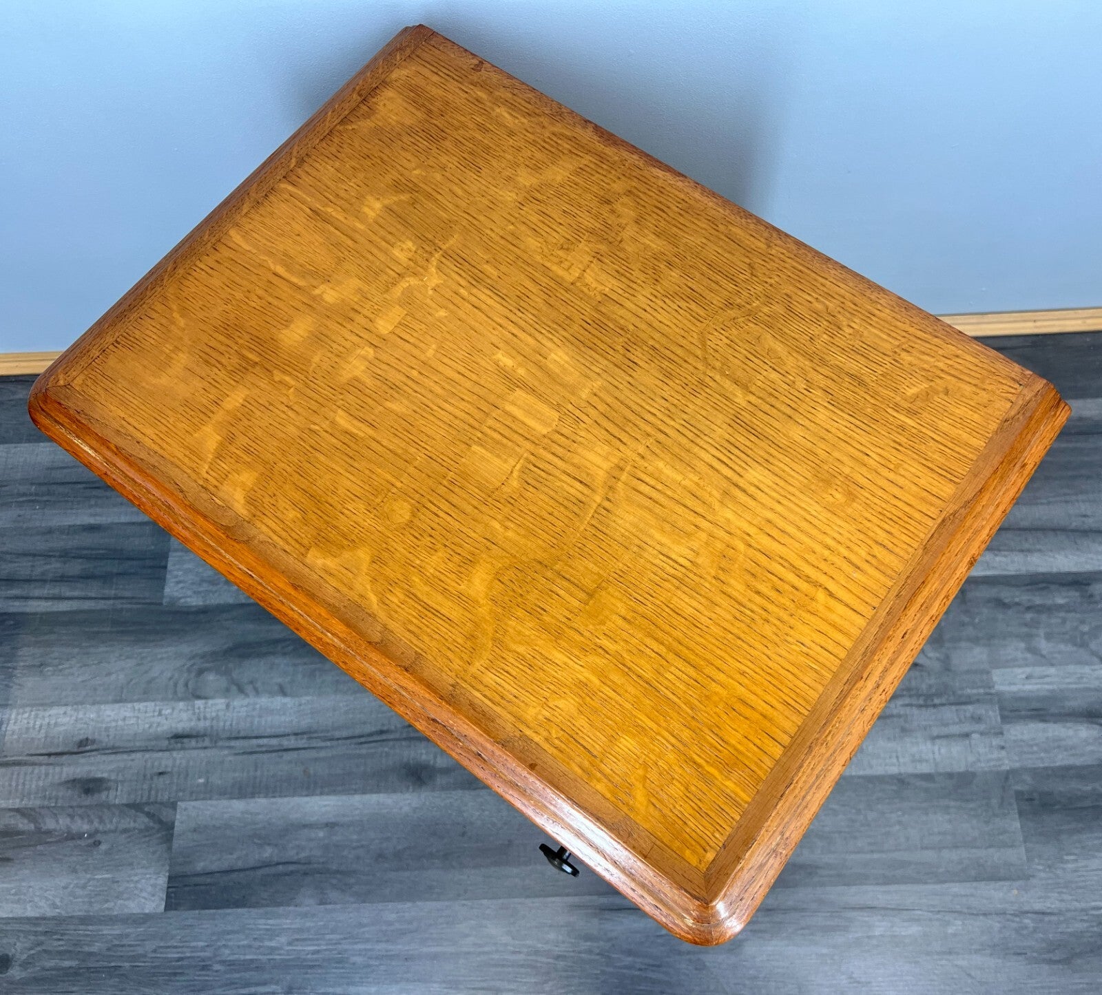 Pair of Bedside Tables Vintage French Louis Oak Nightstands Cabinets LOT 351810