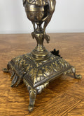 Clock Vintage French Style Mantel Clock Garniture With Candelabras LOT 464916