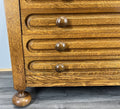 Chest of Drawers Vintage French Style Marble Top 5 Drawers Cabinet LOT 45143