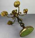 Candelabra Vintage French Style Brass Five Arm Candle Holder LOT 51588