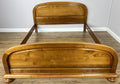 Bed Vintage French Style King Size Bed Frame Carved Headboard LOT 63950