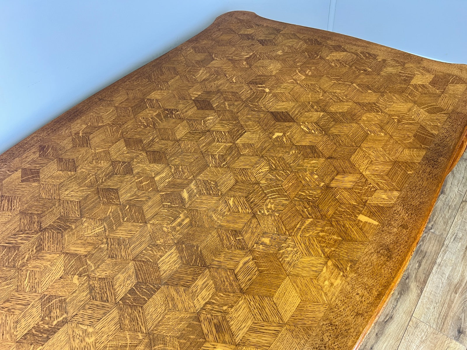 Dining Table Vintage French Louis XVI Carved Oak Extendable Table LOT 63589