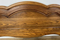 Footboard Vintage French Style Oak Double Bed Carved Footboard LOT 61833