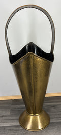 Umbrella Stand Vintage French Style Copper Brass Hammered Holder LOT 47472