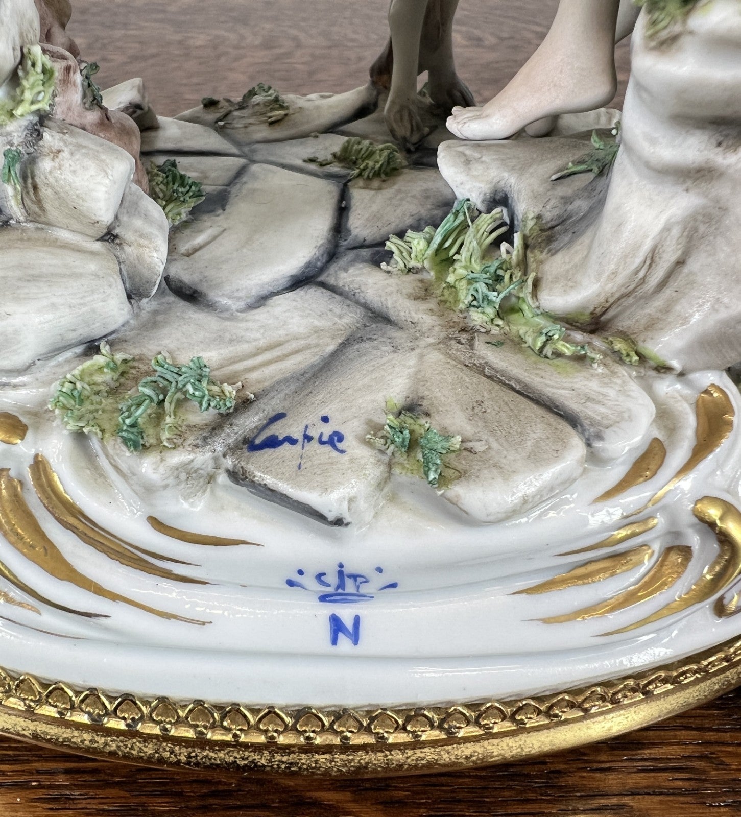 Figurines Vintage Style Italian Handmade Porcelain Capodimonte LOT 476110