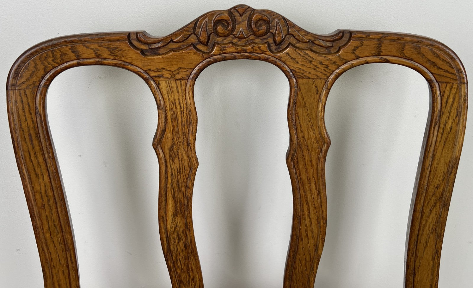 Dining Chairs Vintage French Louis Style Oak Set of 4 Upholstered Seats LOT 634711