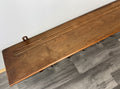 French Vintage Coat Rack Oak 5 Hooks Ornate Wall Shelf Carved Coat LOT 44459