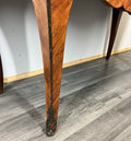 Chest of Drawers Antique French Bombe Walnut Marble Top Carved Cabinet LOT 470611