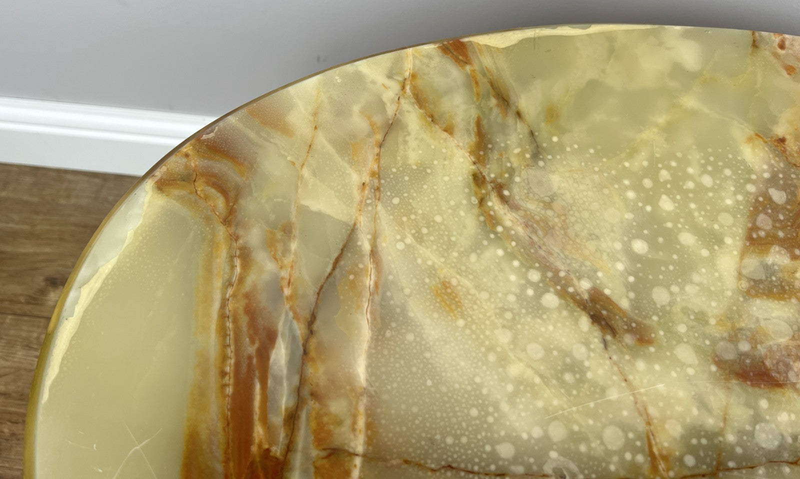 Nested Tables Vintage French Marble Onyx Brass Tables Set LOT 497016