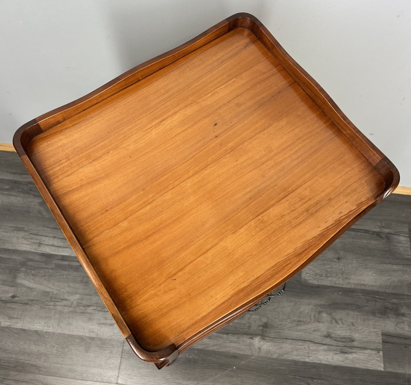 Pair of Bedside Tables Vintage French Louis Carved Nightstands Cabinets LOT 44277