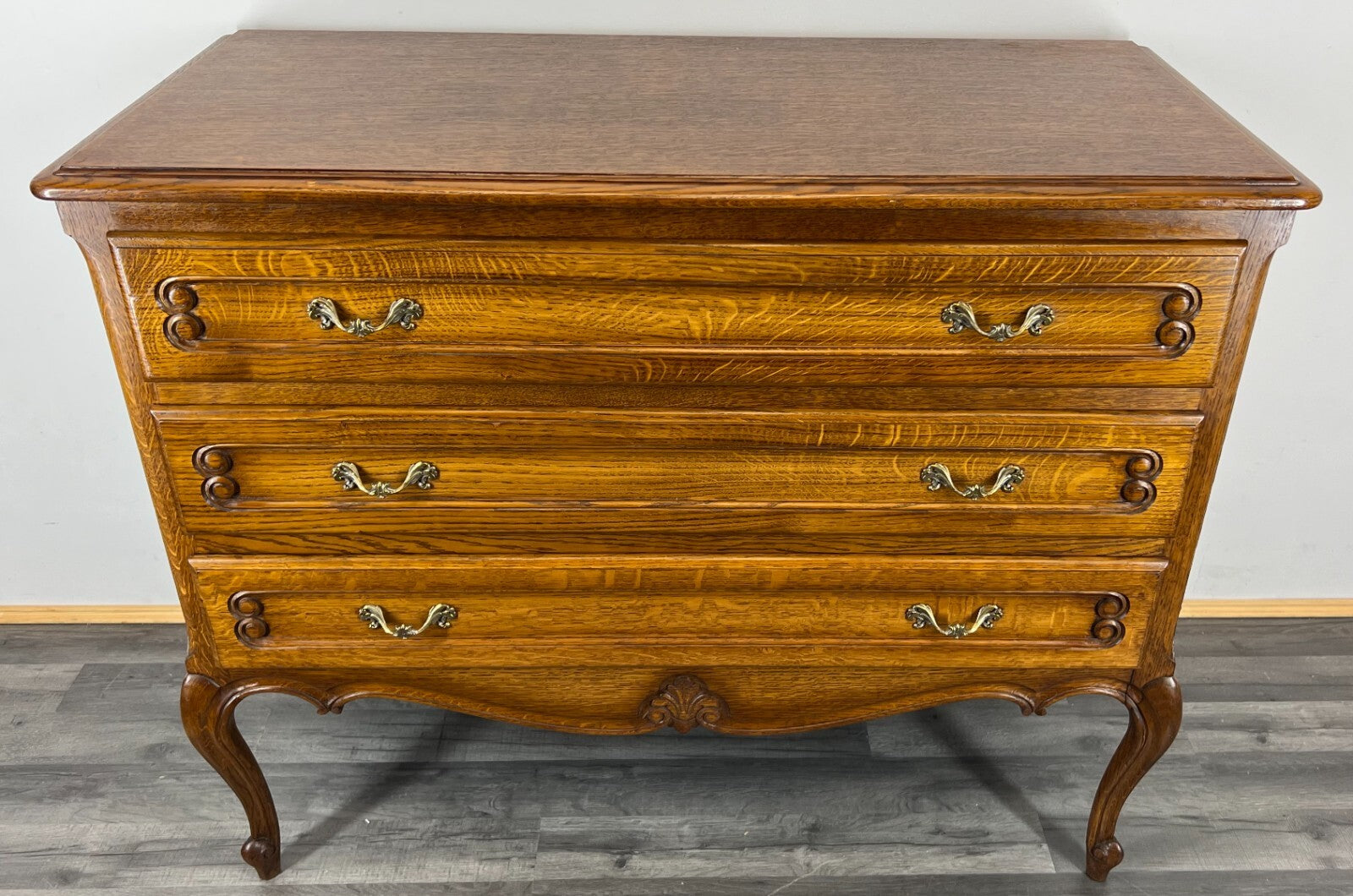 Chest of Drawers Vintage French Louis XIV Sideboard Carved Cabinet LOT 31930