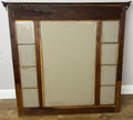 Mirror Antique French Oak Wall Mirror Bevelled Large Glass Wall Frame LOT 637012