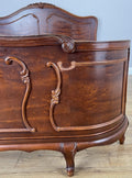 Bed Vintage French Louis XVI King Size Bed Frame Carved Headboard LOT 64038