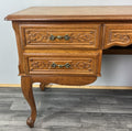 Cabinet Vintage French Louis XVI Style Carved Five Drawer Sideboard LOT 48052