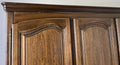 Wardrobe Vintage French Style Five Door Carved Armoire Cabinet LOT 61309