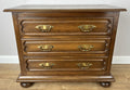 Chest of Drawers Vintage French Style 3 Drawer Carved Cabinet LOT 49743