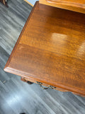 Vintage Dressing Table with Mirror French Oak Louis Vanity Table Makeup LOT 45595