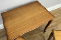 Nested Tables Vintage French Louis Oak Set of Three Carved Tables LOT 6498