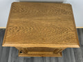 Bedside Table Vintage French Style Cupboard Carved Cabinet Storage LOT 5904