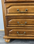 Chest of Drawers Vintage French 4 Drawers Cabinet with Brass Handles LOT 44735