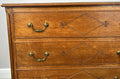 Chest of Drawers Vintage French Louis Oak 3 Drawers Carved Cabinet LOT 62614